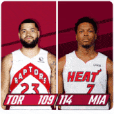 Toronto Raptors (109) Vs. Miami Heat (114) Fourth-period-overtime Break GIF - Nba Basketball Nba 2021 GIFs
