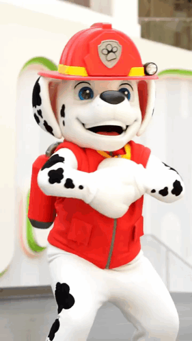 Skye Paw Patrol Mascot Costume GIF - Skye paw patrol Mascot costume Fursuit  - Discover & Share GIFs