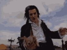Dave Vanian The Damned GIF - Dave Vanian The Damned GIFs