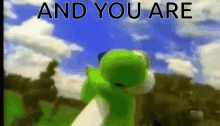 And You Are Purged Yoshi GIF - And You Are Purged Yoshi Marios World GIFs