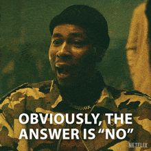 Obviously The Answer Is No Isaac J GIF - Obviously The Answer Is No Isaac J J Alphonse Nicholson GIFs