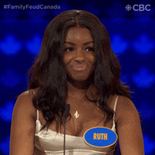 Who Knows Ruth GIF - Who Knows Ruth Family Feud Canada GIFs