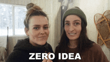 Zero Idea No Idea Jazmyn Canning GIF - Zero Idea No Idea Jazmyn Canning Crystal Drinkwalter GIFs
