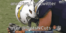 Dots N Cuts Another L By Twitter User GIF - Dots N Cuts Another L By Twitter User Chargers L GIFs