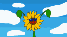 Sunflower Sunglasses GIF - Sunflower Sunglasses Summer GIFs