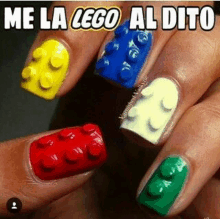 Lego Dito GIF - Lego Dito Me La Lego Al Dito GIFs