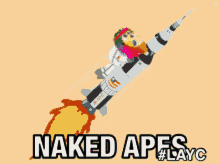 layc naked apes naked ape lazy ape yacht club