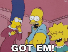 The Simpsons Got Em GIF