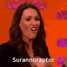 Surannoraptor Suranne Jones GIF - Surannoraptor Suranne Jones Graham Norton Show GIFs