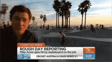 Ow GIF - Rough Day Reporting Reporter Fail GIFs