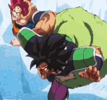 Broly Goku GIF - Broly Goku Fight GIFs