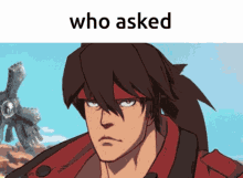 Sol Who Asked Sol Badguy GIF - Sol Who Asked Sol Badguy GIFs