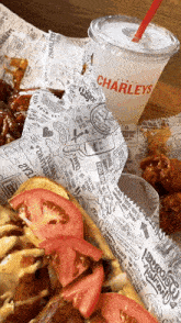 Charleys Cheesesteaks Food GIF - Charleys Cheesesteaks Food Chicken Wings GIFs