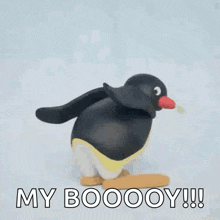 Pingu Slapping GIF - Pingu Slapping Butt GIFs