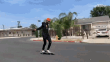 skateboard dance
