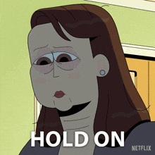 Hold On Carol Kohl GIF - Hold On Carol Kohl Carol & The End Of The World GIFs