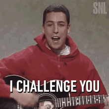 I Challenge You Adam Sandler GIF - I Challenge You Adam Sandler Saturday Night Live GIFs