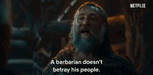 A Barbarian Doesnt Betray His People Barbarians GIF - A Barbarian Doesnt Betray His People Barbarians Loyal GIFs