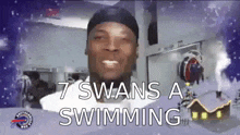 7 Swans A Swimming Stevie Johnson GIF - 7 Swans A Swimming Stevie Johnson Bills GIFs