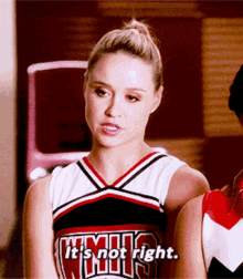 Glee Kitty Wilde GIF - Glee Kitty Wilde Its Not Right GIFs