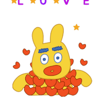 Love Heart Sticker - Love Heart Couple Stickers
