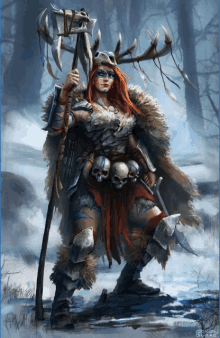 Warrior Woman GIF
