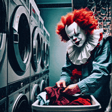 Pennywise Laundry GIF
