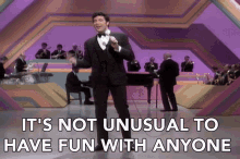 Its Not Unusual To Have Fun With Anyone Tom Jones GIF - Its Not Unusual To Have Fun With Anyone Tom Jones The Ed Sullivan Show GIFs