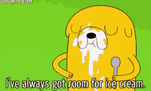 Adventure Time Jake GIF - Adventure Time Jake Ice Cream GIFs