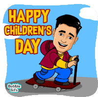 Happy Children Day Happy Childrens Day Sticker - Happy Children Day Happy Childrens Day Happy Stickers