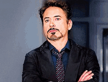 Robert Downey Jr Tony Stark GIF