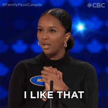 I Like That Family Feud Canada GIF - I Like That Family Feud Canada I Like It GIFs