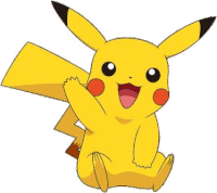Waving Pikachu Sticker - Waving Pikachu Gif Stickers