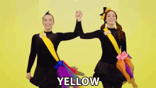 Yellow Dancing GIF - Yellow Dancing Jump GIFs