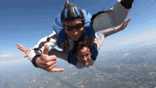 Skydiving Tandem GIF - Skydiving Tandem Slap GIFs