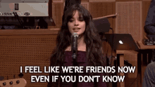 Camila Cabello Were Friends GIF - Camila Cabello Were Friends Friends GIFs