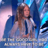 Be The Good Girl You Always Have To Be Olivia Lynes GIF - Be The Good Girl You Always Have To Be Olivia Lynes Britain'S Got Talent GIFs