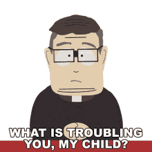 what is troubling you my child father maxi south park the passion of the jew s8e4