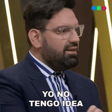 Yo No Tengo Idea Damián Betular GIF - Yo No Tengo Idea Damián Betular Master Chef Argentina GIFs