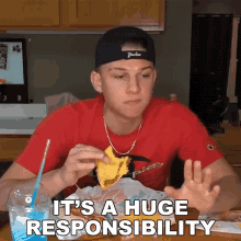Its A Huge Responsibility Conner Bobay GIF