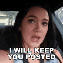I Will Keep You Posted Fiona Frills GIF - I Will Keep You Posted Fiona Frills I Will Keep You Updated GIFs
