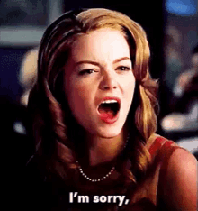 I'M Sorry GIF - Emma Stone Im Sorry Apologize GIFs