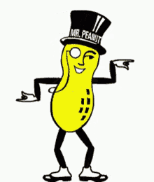 Mr Peanut Dancing GIF - Mr Peanut Dancing Swag GIFs