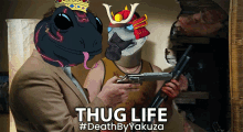 Deathbyyakuza Cyber Frogs Yakuza GIF