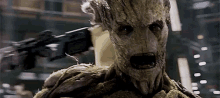 Groot And Rocket Guardians Of The Galaxy GIF - Guardians Of The Galaxy Groot GIFs