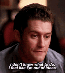 Glee Will Schuester GIF - Glee Will Schuester I Dont Know What To Do GIFs