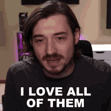 I Love All Of Them Aaron Brown GIF - I Love All Of Them Aaron Brown Bionicpig GIFs