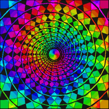 Color Spiral GIF