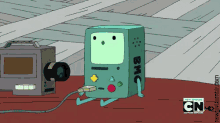 adventure time beemo charging brb