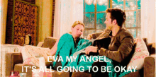 Eva Angel GIF - Eva Angel Hug GIFs